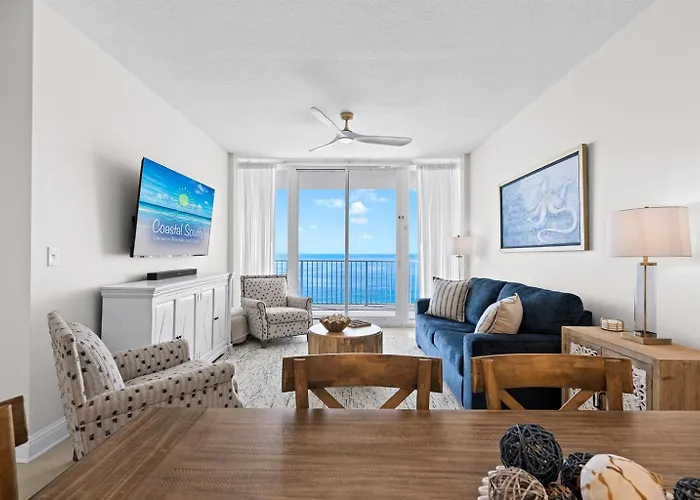 Apartment 2 Bedroom Lighthouse W Bunk , 3 Pools! Direct Beachfront Free Daily Activities