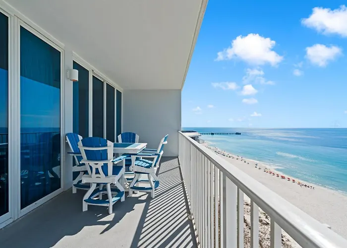 2 Bedroom Lighthouse W Bunk , 3 Pools! Direct Beachfront Free Daily Activities Apartment Gulf Shores