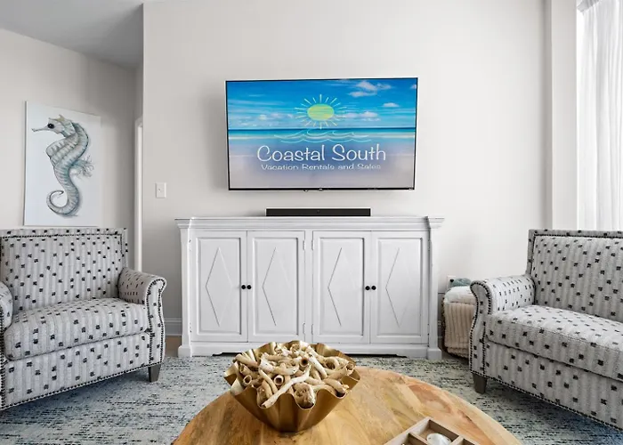 2 Bedroom Lighthouse W Bunk , 3 Pools! Direct Beachfront Free Daily Activities