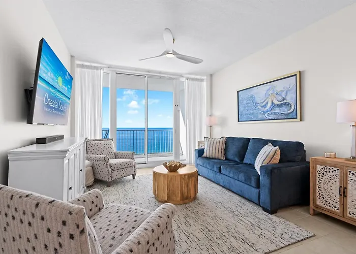 Apartment 2 Bedroom Lighthouse W Bunk , 3 Pools! Direct Beachfront Free Daily Activities *