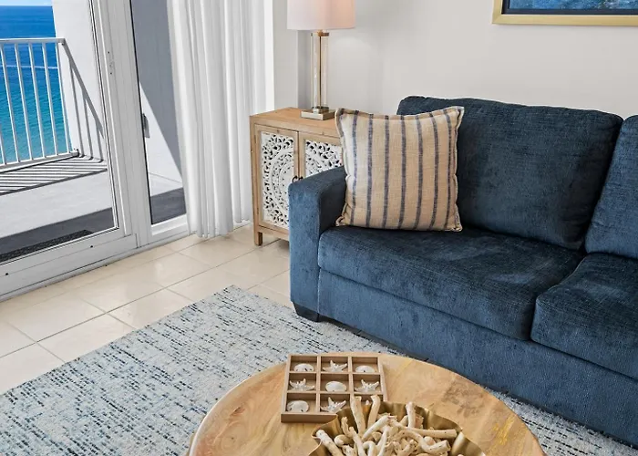 Apartment 2 Bedroom Lighthouse W Bunk , 3 Pools! Direct Beachfront Free Daily Activities Gulf Shores