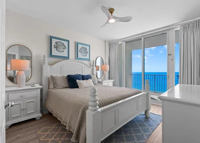 Apartment 2 Bedroom Lighthouse W Bunk , 3 Pools! Direct Beachfront Free Daily Activities Gulf Shores