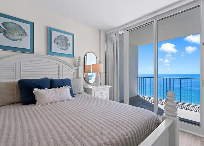 Apartment 2 Bedroom Lighthouse W Bunk , 3 Pools! Direct Beachfront Free Daily Activities Gulf Shores