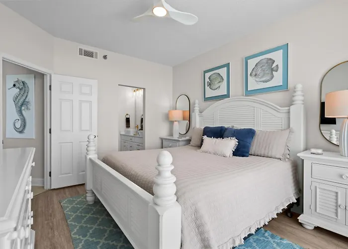 2 Bedroom Lighthouse W Bunk , 3 Pools! Direct Beachfront Free Daily Activities Gulf Shores