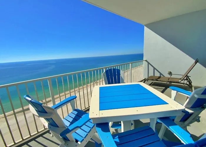 2 Bedroom Lighthouse W Bunk , 3 Pools! Direct Beachfront Free Daily Activities Apartment Gulf Shores